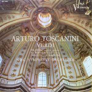 

LP Record ARTURO TOSCANINI, NBC SYMPHONY ORCH - Verdi Te Deum / Va Pensiero From Na KV164 RCA VICTROLA Italy Classical Used