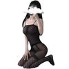Sex Underwear Open Crotch Temptation Tight Body Perspective Silk Mesh Clothes Free Onesie Open Sexy Sex Stockings Women