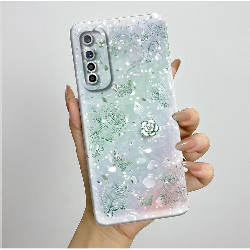 For Realme X2 XT Case RMX1921 RMX1991 RMX1993 Pretty Flowers Silicone Soft TPU Shockproof Phone Cover For OPPO K5 Coque Fundas