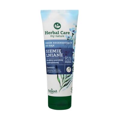 Regenerating Hand and Nail Cream Flax Seeds Herbal Care 100 Ml