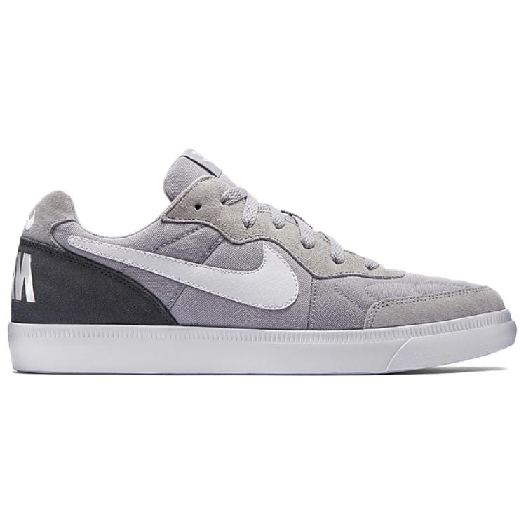 Nike Tiempo Trainer Low top Skateboard Shoes Men's Gray 644843-003