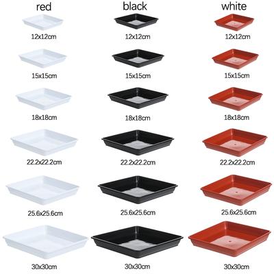 1Pcs Heavy Duty Flower Pot Durable Plant Saucer Plastic Tray Saucers Drip Trays Indoor Outdoor