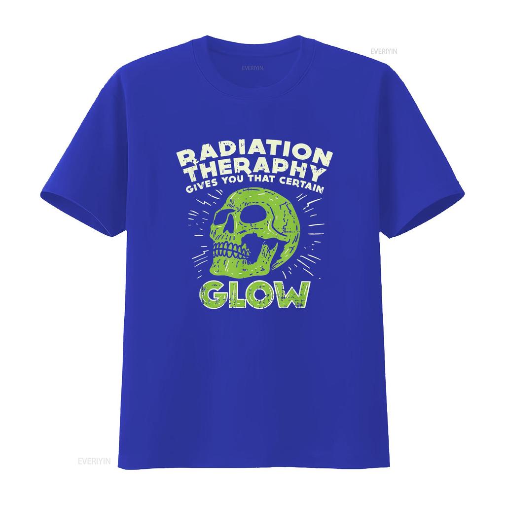 Womens Radiation Therapy Funny Cancer Fighter Survivor T Shirt Black 2X Large Vintage Washed Slightly Top For Everyday Wear