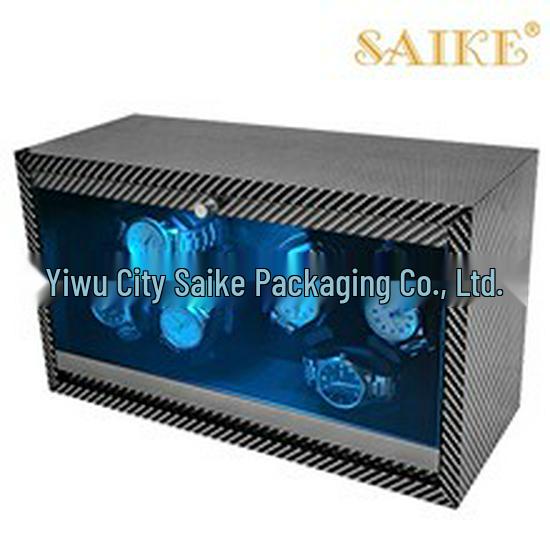 Automatic Rotating Watch Winder Box with Electric Motor for Mechanical Watches