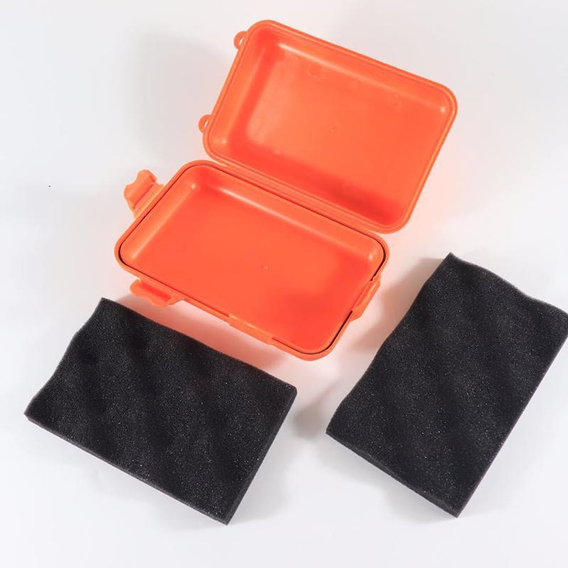 1Pcs Waterproof Sealed Survival Box, Outdoor Plastic Storage Container for Camping Travel, Emergency Kit Box