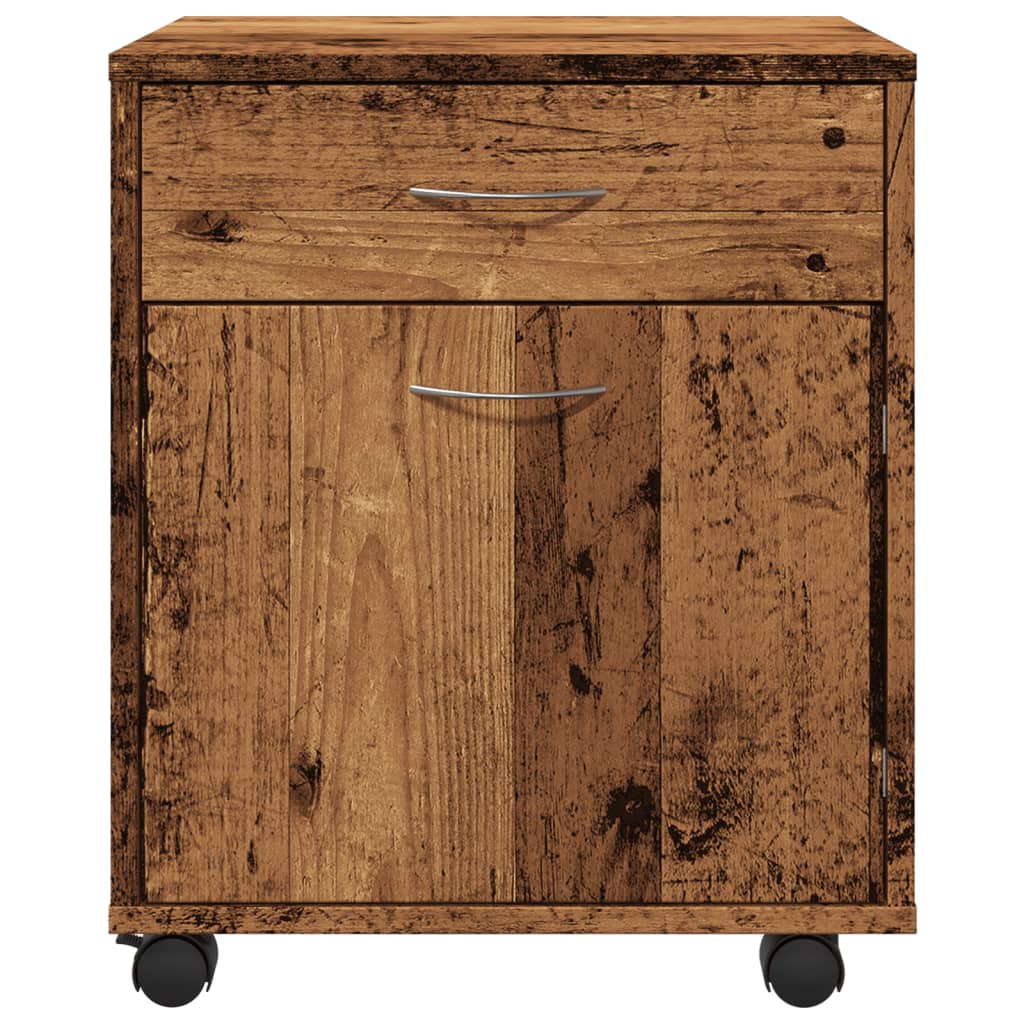 Rollcontainer, Farbe Altes Holz, 45X38X54 Cm