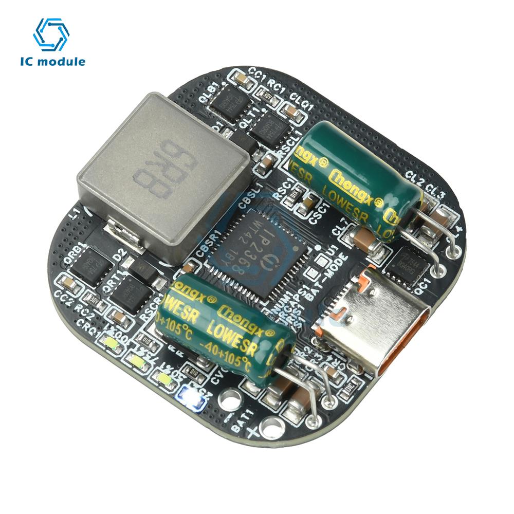 IP2368 2-5S 100W PD Bidirectional Charging Module - Buck-Boost Fast Charge/Discharge with Type-C Interface