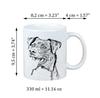 Danish Swedish Farmdog - Cup with a Dog, Personalized Cup with a Print, a Classic Gift for Everyone from the Art-Dog Brand