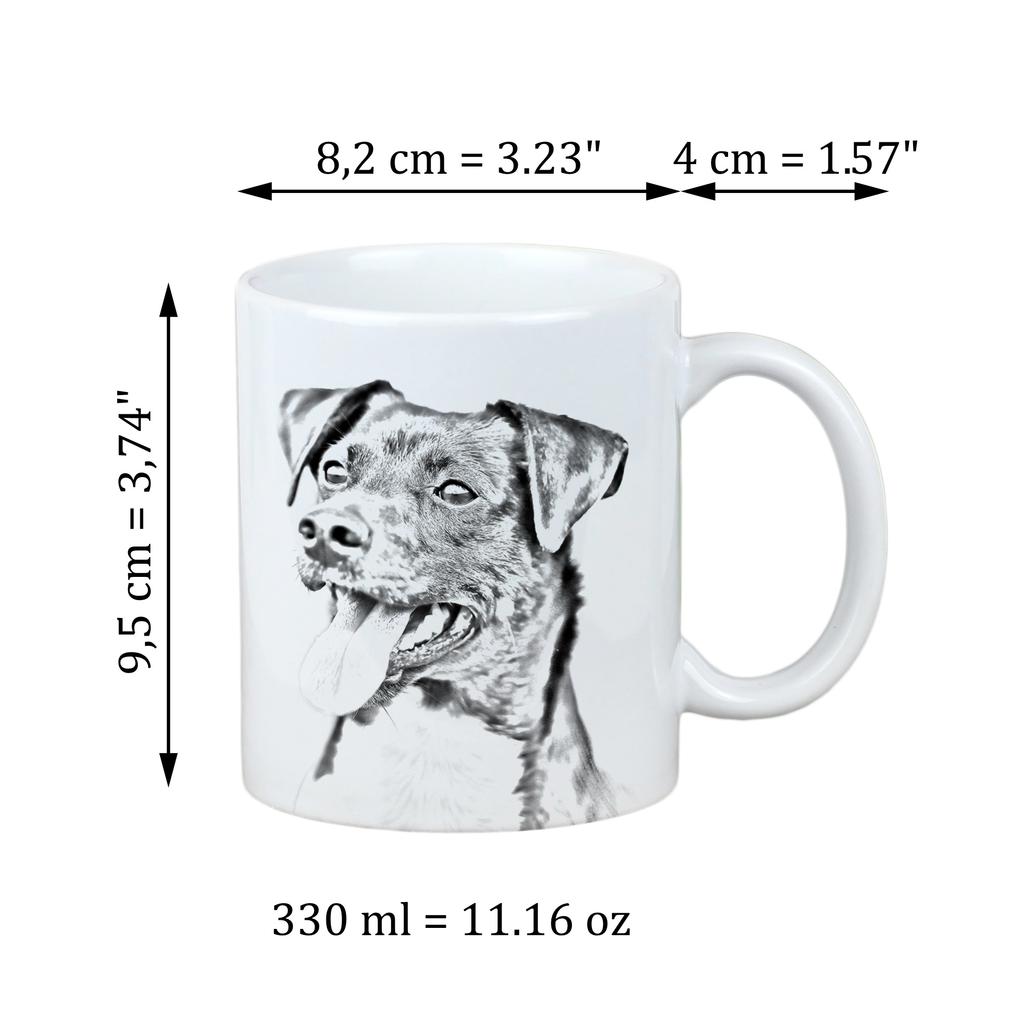 Danish Swedish Farmdog - Cup with a Dog, Personalized Cup with a Print, a Classic Gift for Everyone from the Art-Dog Brand