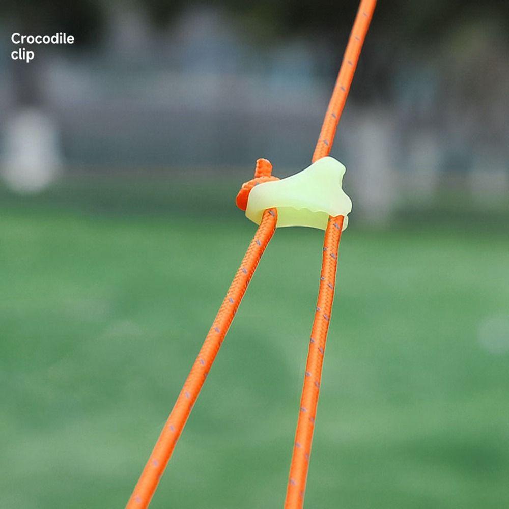 4mm/6mm Outdoor Tent Guyline Ropes 4M Length with Adjuster Tensioner Reflective Camping Guy Lines Camping Accessories