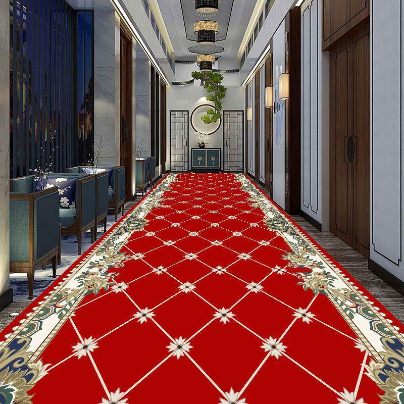WTEMPO Long Carpet Corridor Stairway Hotel Kitchen Carpe Door Mat Foot Mat Door Mat Entrance Mat