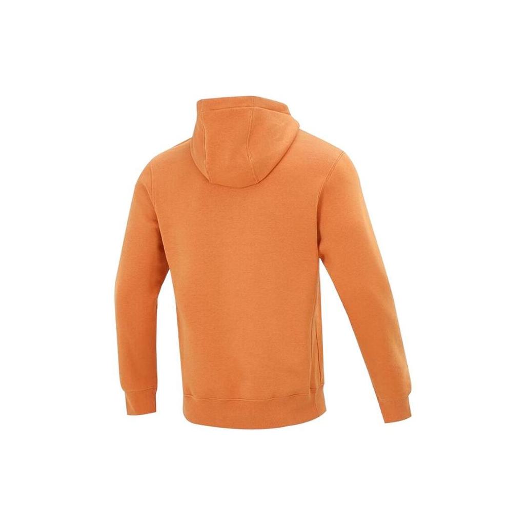 Nike Sportswear Club Fleece Hoodie With Large Logo Print Men Tops Orange BV2974-808