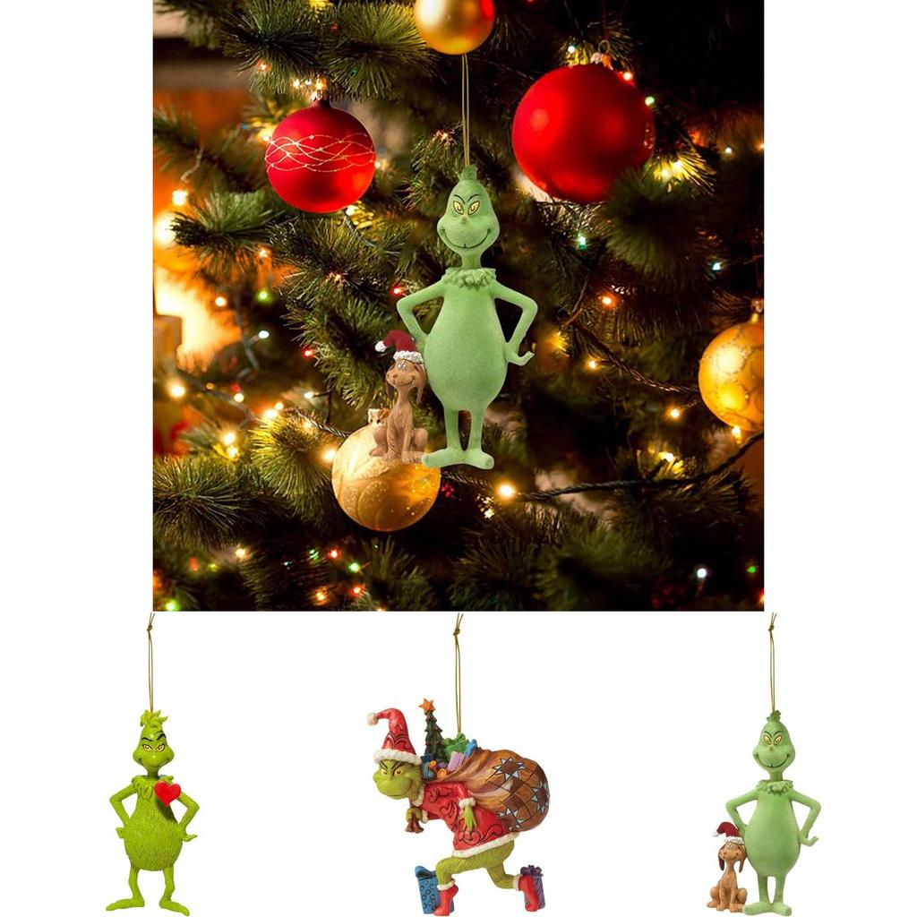 Wunderschöner Der Grinch Weihnachtsbaum Anhänger Ornament Für Party Heimdeko