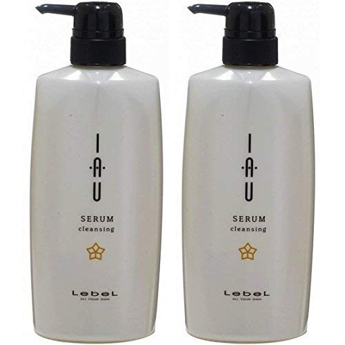 Lebel iau Serum Cleansing Shampoo 600mL x 2-Pack