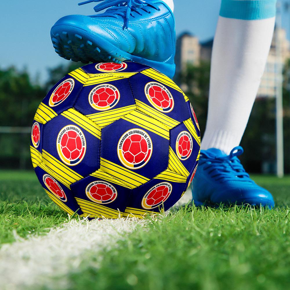 Colombian Soccer Federation Size 5 Soccer Balls, High-Quality, Anti-Slip, Protective Football, a Unique Gift Suitable for Birthdays, Christmas
