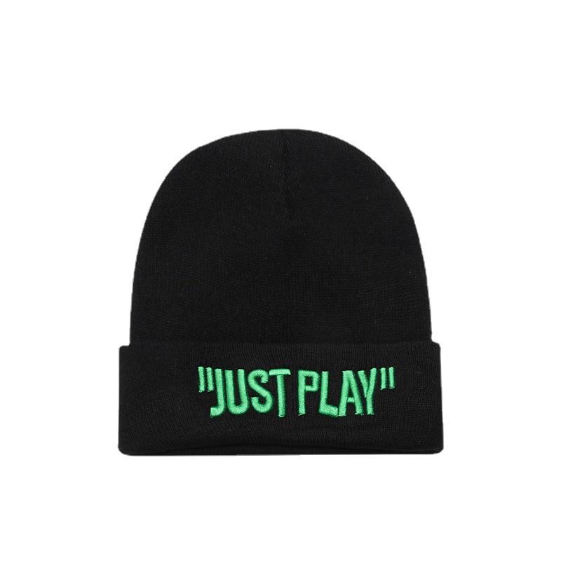New Korean Style Woolen Hats for Men and Women Street Trendy Knitted Hats for Autumn and Winter Students Warm Couple Hats  Melon Skin Cold Hats