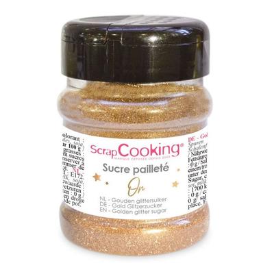 Glitter Sugar Jar - Gold 160 G