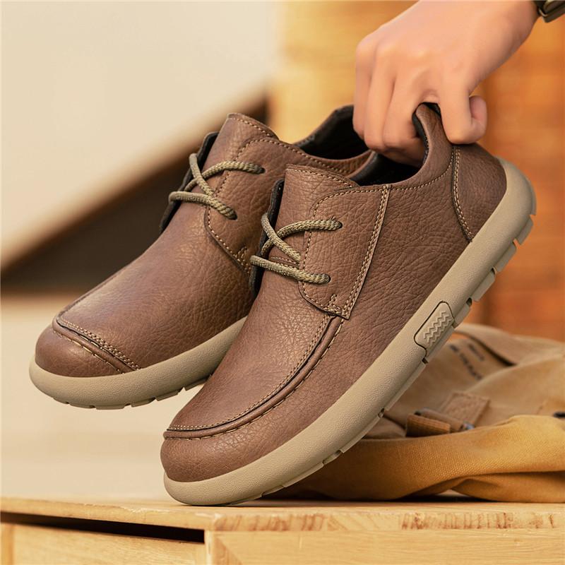 

Ретро Мода Мужские Повседневные Универсальные Классические На Шнуровке Лакированные Повседневные Туфли Мужские Дизайнерские Для Улицы Ходьбы Обувь 39