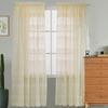 Lace Woven Window Screen Finished Curtain Window Screen Beige Purple Window Curtain