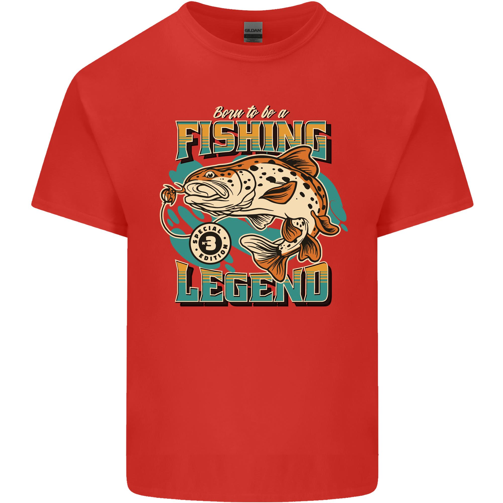 Fishing Legend Funny FisherUnisex Unisexs Light Cotton TShirt S