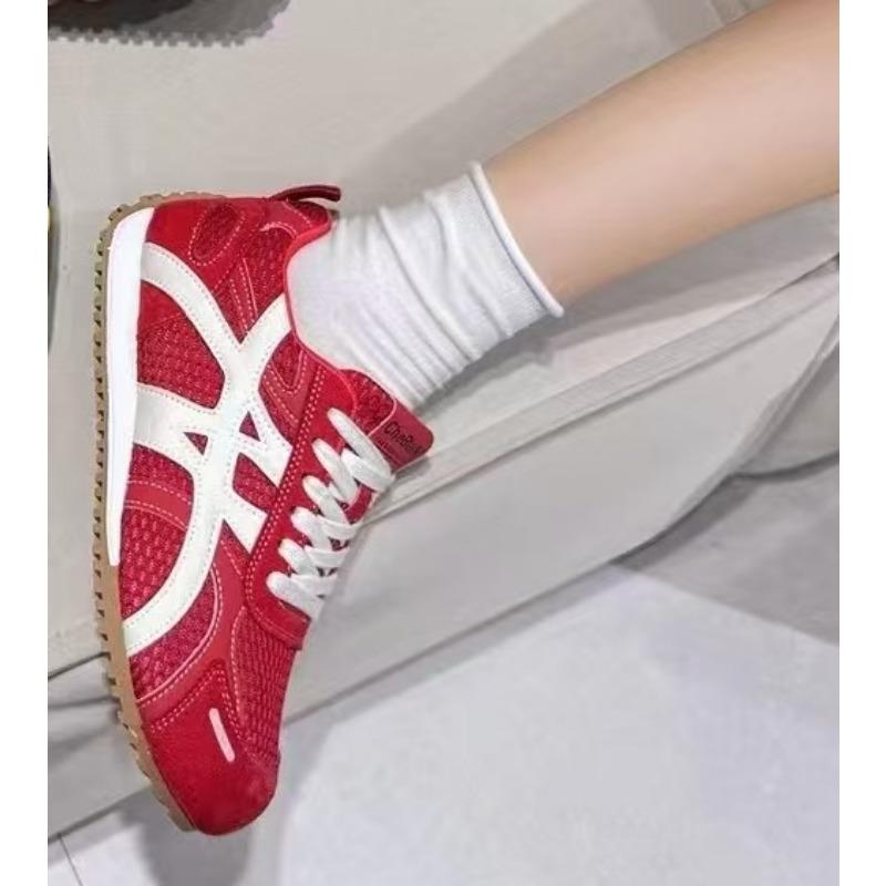 Women's new summer versatile thick-soled mesh breathable sports little white shoes casual