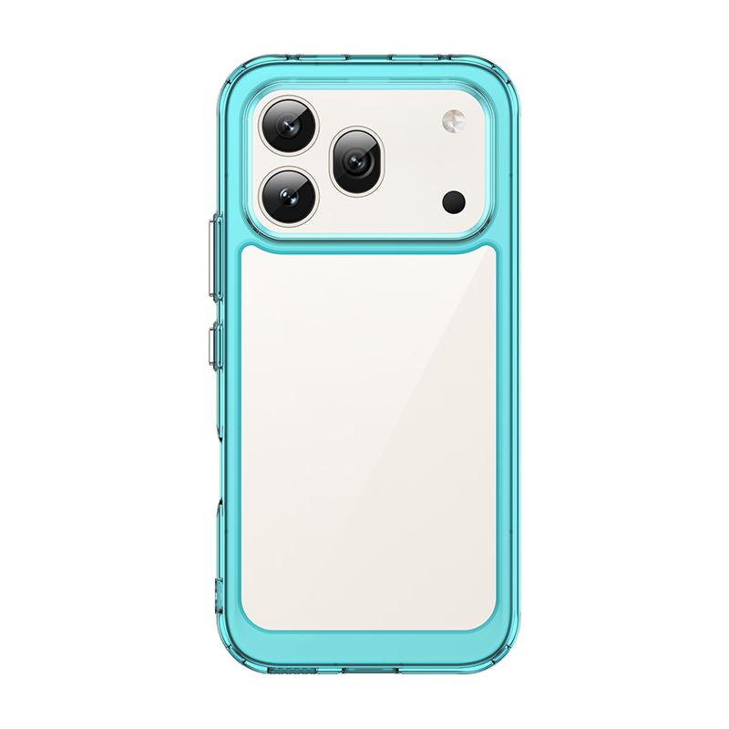 For Honor 600 Pro Cases Transparent Hard PC Phone Case For Honor 600 Pro Candy Color Frame TPU Silicone Shockproof Cover Bumper