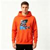 Men Anime Print Pullover Hoodie Casual Long Sleeve Streetwear Sweatshirt