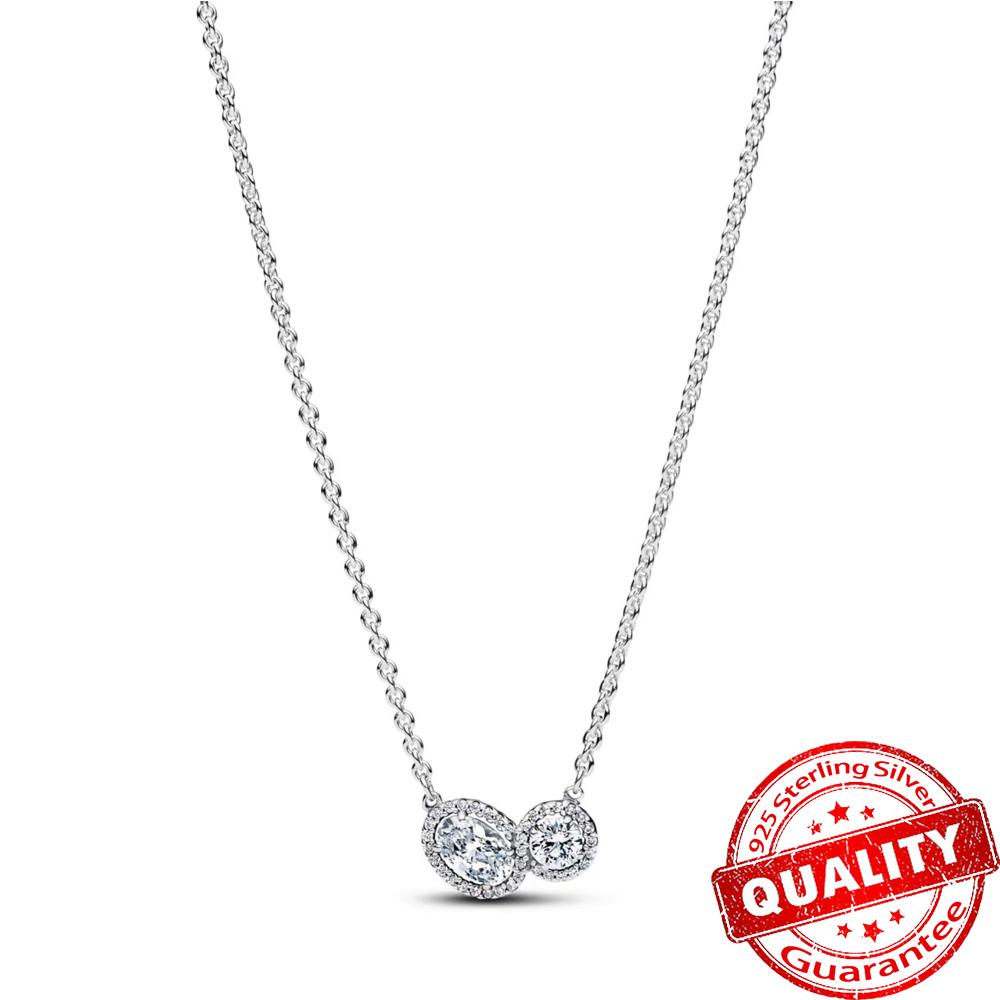 Gorgeous Copper Infinity Knot Collier Chain Necklace Link Chain Choker For Women Girls Fashion Jewelry Gifts