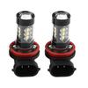 2Pcs 12V-24V Daytime Running Lights H11 Compatibility Car LED Bulbs High Power LED Bulbs  For Cars