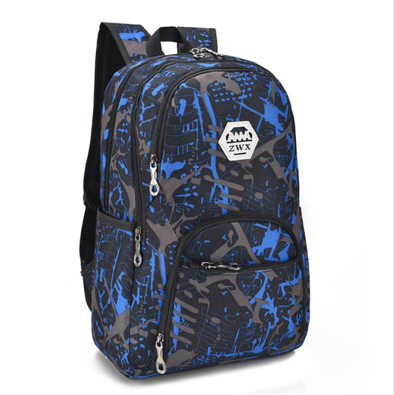 3pcs USB Male backpack bag set red and blue high school bag for boys one shoulder big student book bag men school backpack women