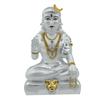 Idol Śiwy do dekoracji domu, figurka Śiwy błogosławiącego, murti do pokoju pudży, prezent na festiwal, figurka Shivy Shankara dla dobrobytu i szczęścia