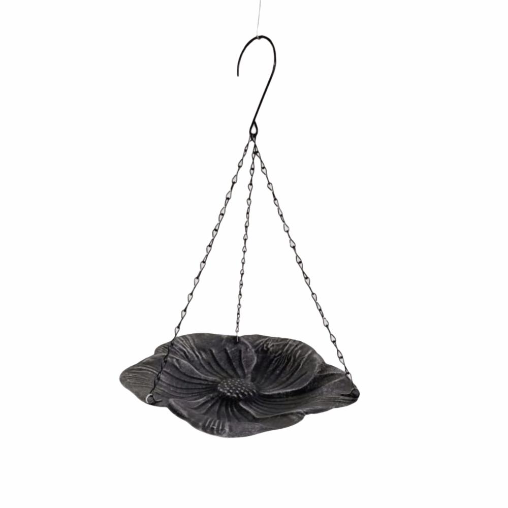 Flower Bird Feeder Balanced Outdoor Bird Food Dispenser Hanging Bird Tray  Courtyard Use