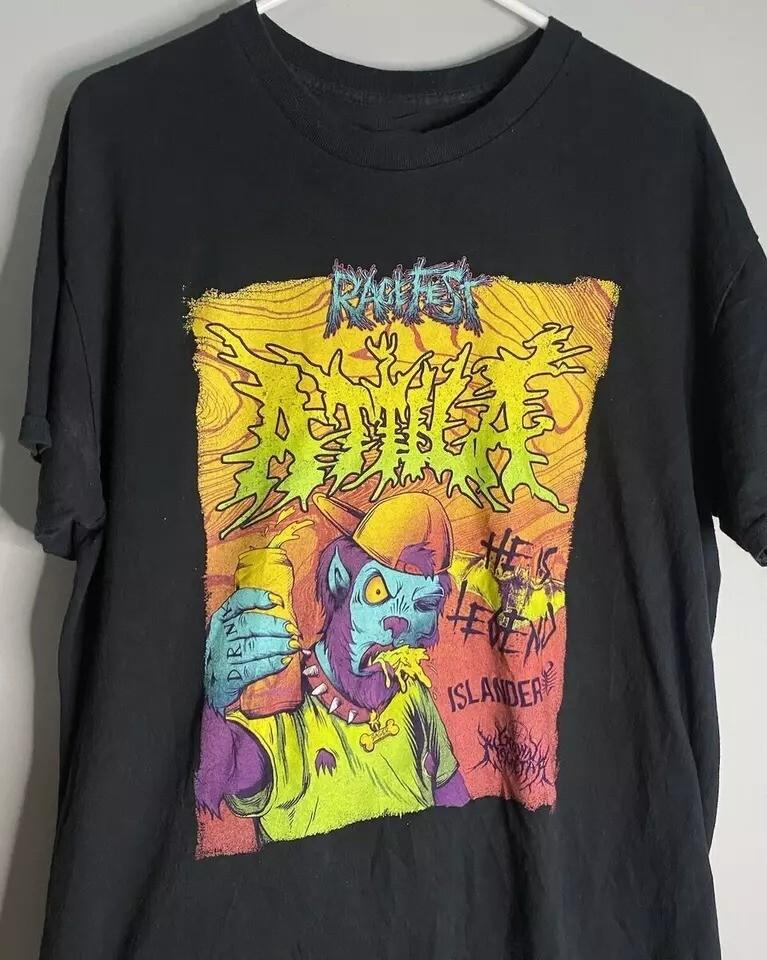 

Attila Band Black TShirt Cotton Full Size Unisex S5XL KK1153 Unisex T-Shirt S