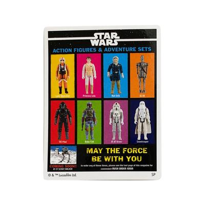 STAR WARS Charakter-Aufkleberfigur SW1009