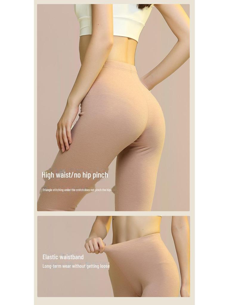 Women's Camel Hair Velvet-Lined Cardigan & Trousers Set for Middle-Aged & Elderly - Warm, Long-Sleeve, Autumn/Winter