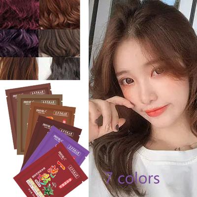 30ML/ Bag Men Women Shampoo Hair Dye Botanical Essence Hair Color Cream