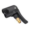 Adaptador de Bico de Ar Portátil de Conexão Rápida para Bombas de Pneu com Botão de Liberação Uso Eficiente em Viagens Rodoviárias Emergências
