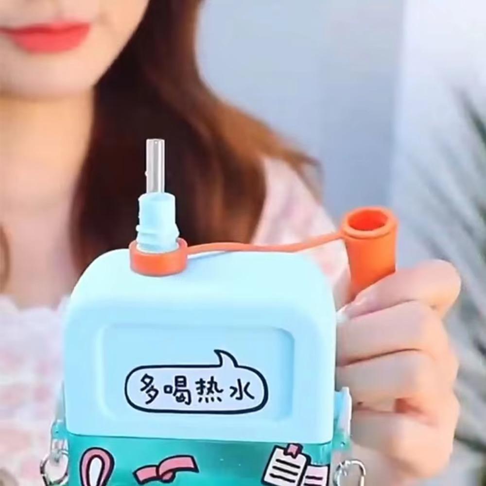 Shatter-resistant Mobile Phone Water Bottle Cartoon Sport Drinking Cup Travel