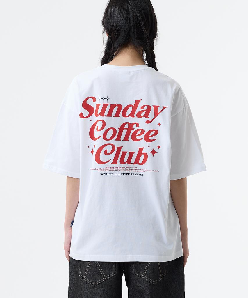 Nasttingijeubeleoldaenmi Coffee Club Tee_White