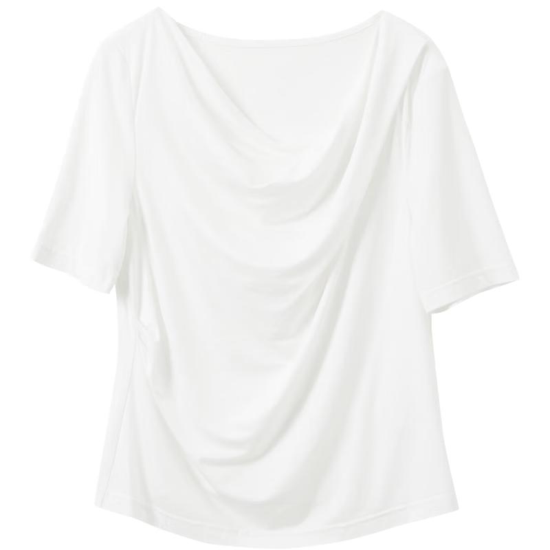 Sancai Women s Modal Blend Short Sleeve T-Shirt