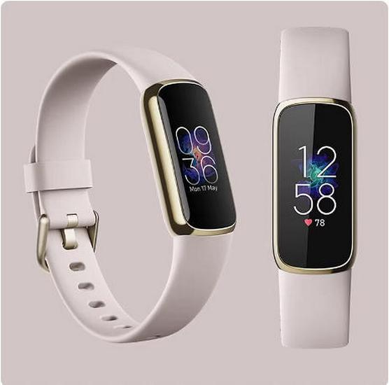 

Google Fitbit Luxe Smartwatch with Heart Rate, Sleep, and Activity Tracking. платиновий