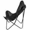 Handmade Leather Butterfly Relax Arm Chair Home Décor Living Room Garden Chair