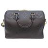 LOUIS VUITTON M58951 Imprint Noir Speedy Bandolier 25 Boston bag NoirUsed