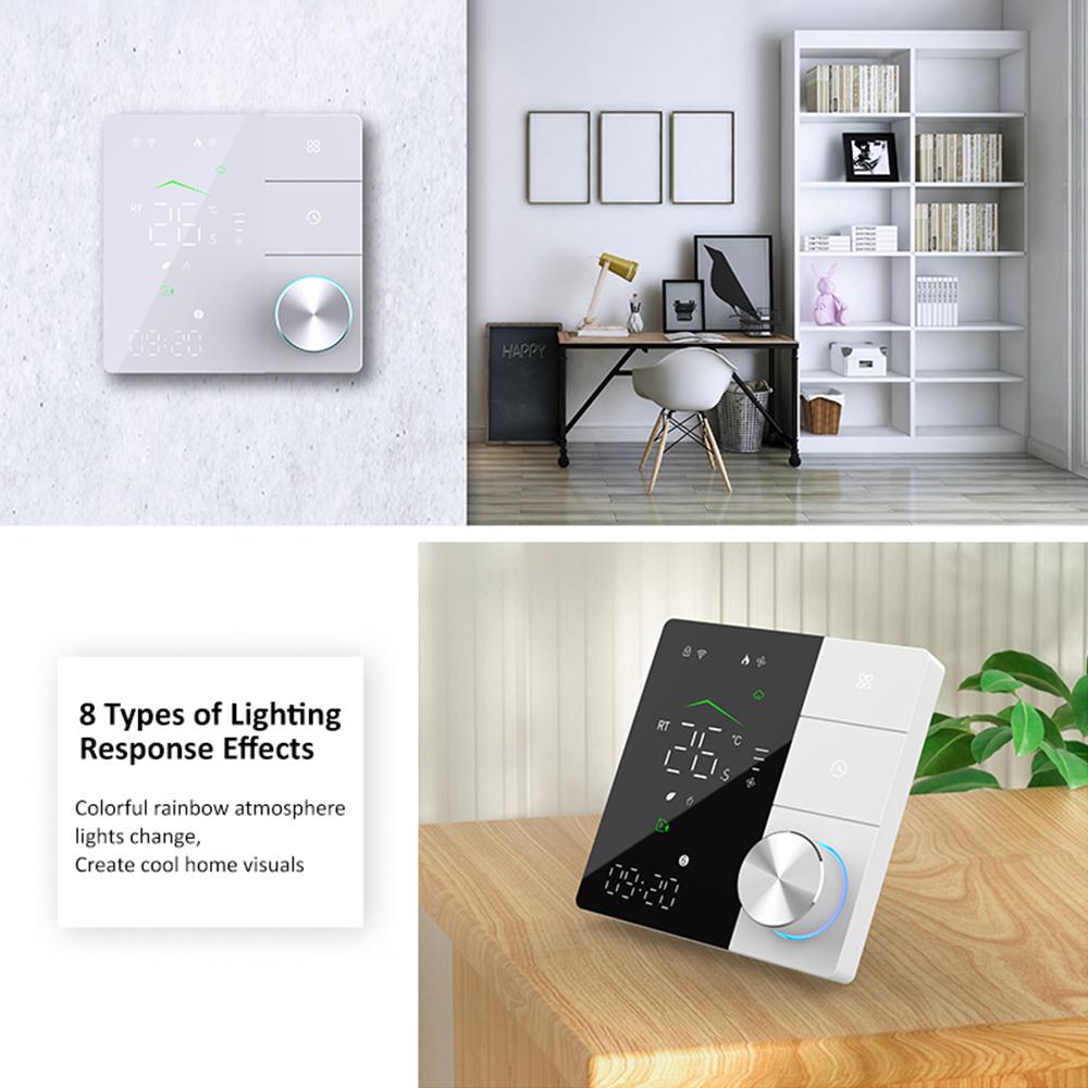 WIFI Smart Air Conditioner Thermostat Temperature Controller for Cooling Heating Programable Thermostatic Valve Google Home Alex