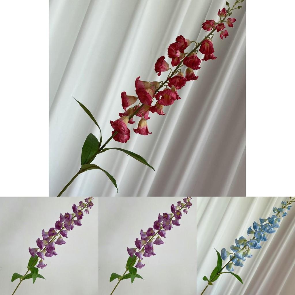 Drunken Horse Bell 90cm Velvet Faux Flowers Wedding Home Decor Photo Props Display