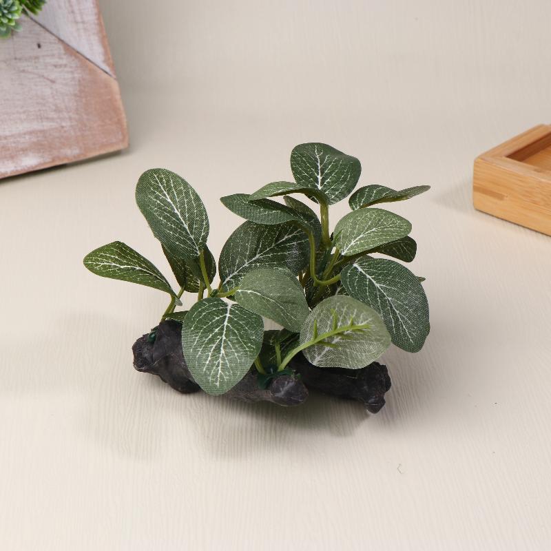 Artificial Driftwood Plant For Aquarium Decor Plastic Plant Branches Ornament For Fish Tank Accessories
