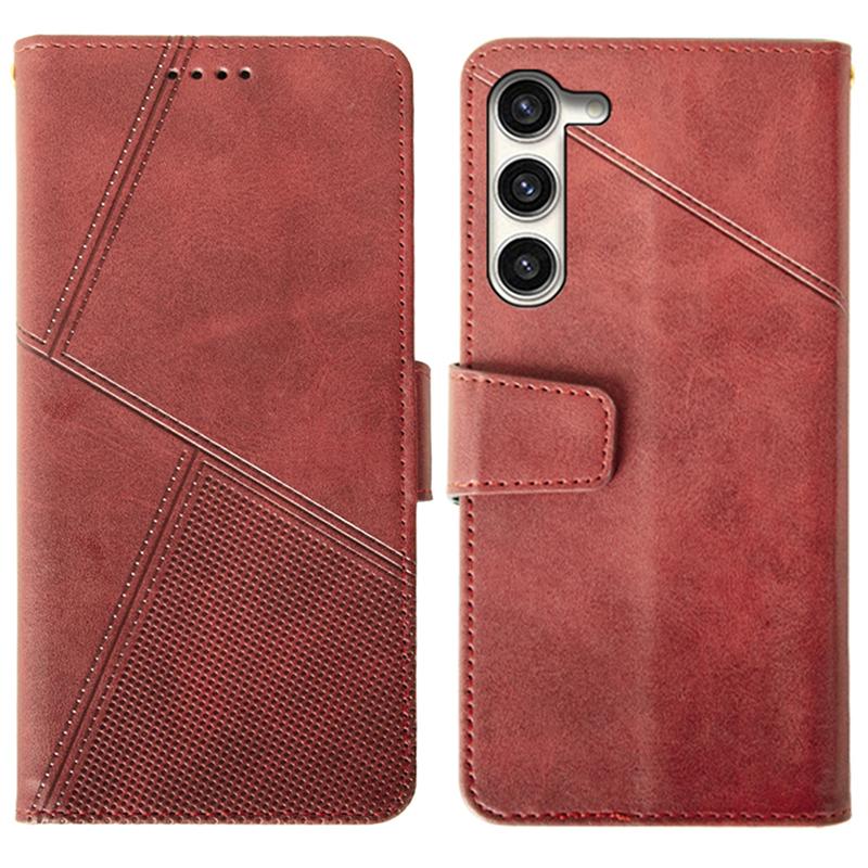 For Samsung Galaxy S24 Leather Case Protective Phone Cover with Wallet Card Holder