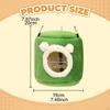 Bird Nest Birdhouse Easy Installation Velvet Winter Hanging Hammock Bed for Budgies Conure