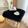 45*45cm Display Dressing Table Mat Soft Seat Cushion Pad Sofa Pillow Cushion Shaggy Fur Rugs