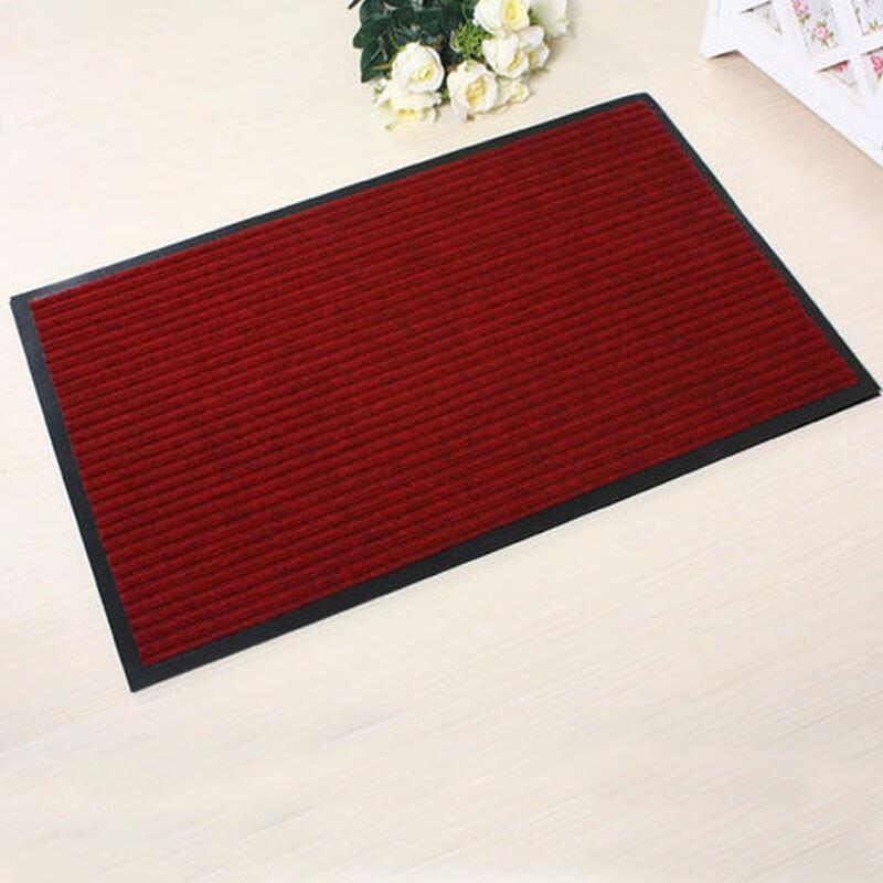 Zhuang Taitai Commercial PVC Double Stripe Anti-Slip Floor Mat 0.9m x 1m